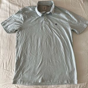 Stylish Men's Small Collared Shirt - Light Blue, Lightly Used and Stain-Free